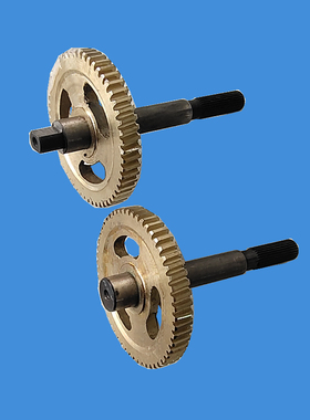 百胜BS2470－7D电机涡轮马达铜齿轮55齿花键轴车库门Baisheng配件