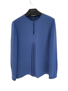 国内专柜正品代购GIADA迦达2024秋冬新款长袖真丝衬衫