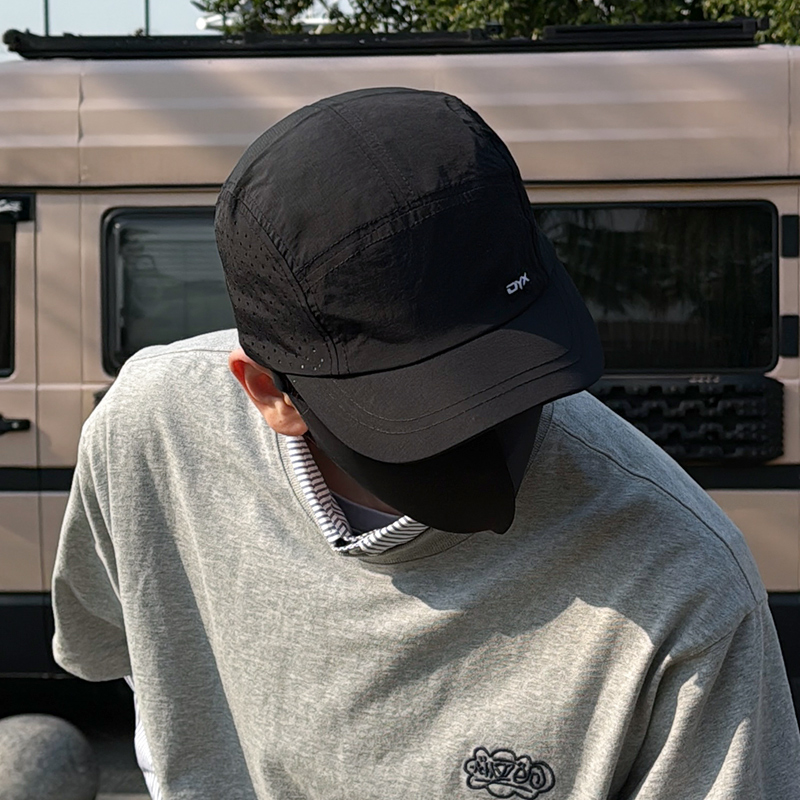 Jodhat速干棒球帽夏季户外短沿帽子女跑步运动防晒透气鸭舌帽男士