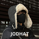 Jodhat大头围雷锋帽男冬季 防风护耳保暖加绒复古皮革飞行员帽子女