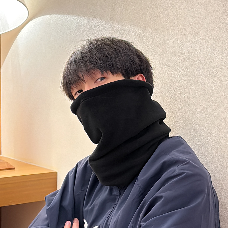 春秋冬简约风男女围脖中性风