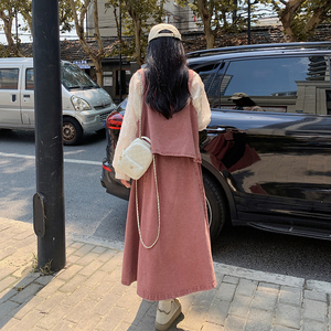 新款秋装 牛仔休闲三件套长袖连衣裙女2698三件套P175K248图片