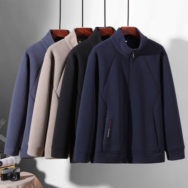 抓绒衣男冲锋内胆保暖抓绒外套