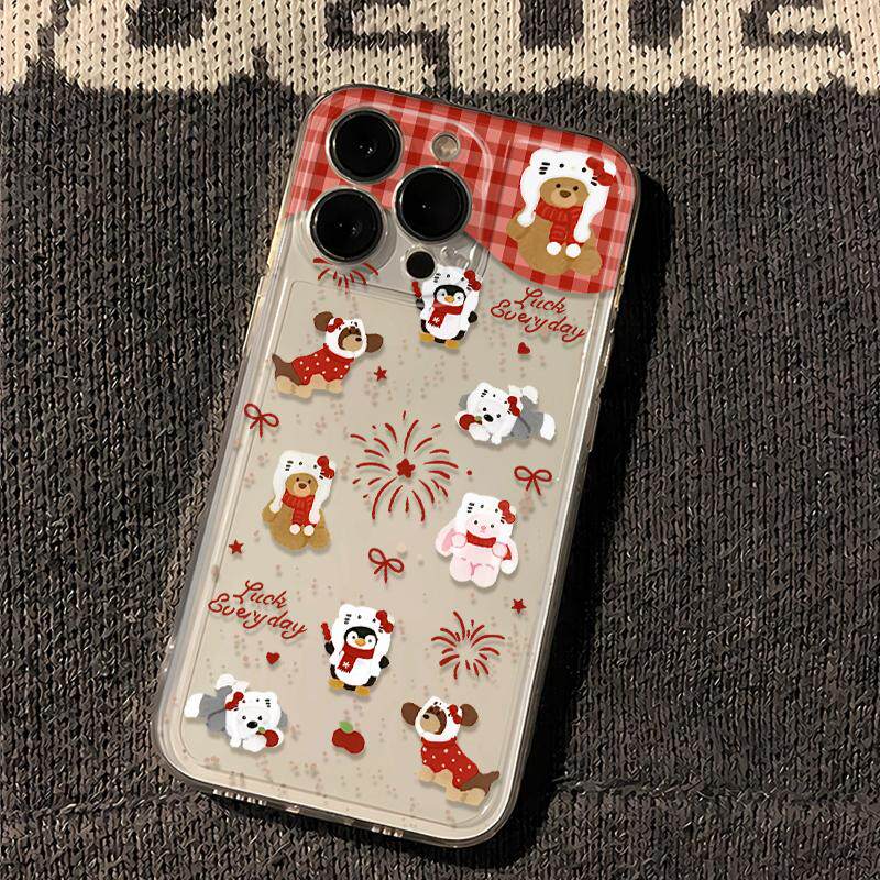 新年烟花可爱iPhone17手机壳