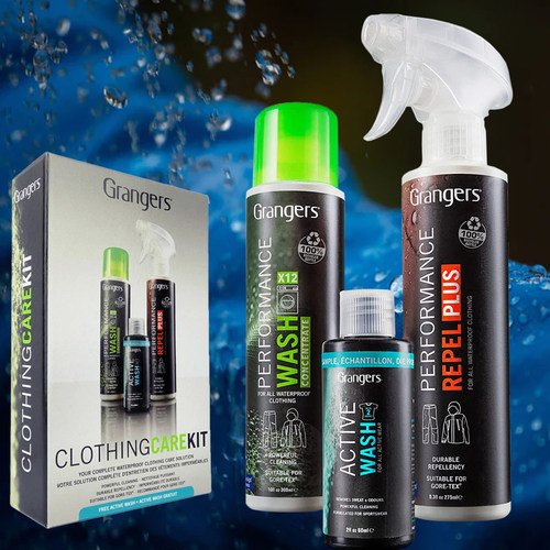 Grangers修复喷雾冲锋衣滑雪服