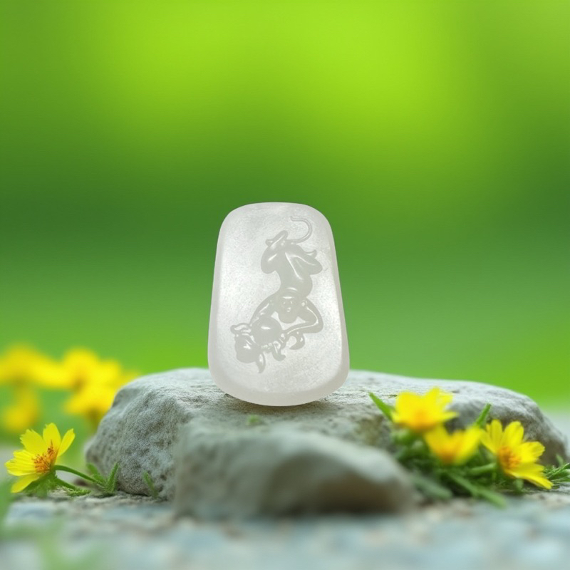 和田玉生肖猴子挂件吊坠牌子男女牌子吊坠玉佩十二生肖马上封侯