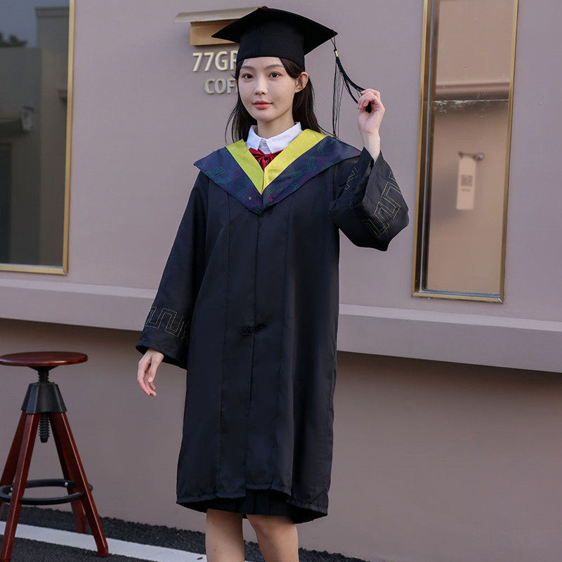 学位学士服大学生毕业礼服定制文理工科拍照合影硕士服导师博士服