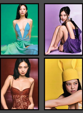 韩国blackpink周边jennie珍妮海报专属大小尺寸定制爱豆写真挂画