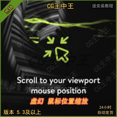 虚幻5 UE5 HYWD Mouse Position Zoom鼠标位置缩放插件