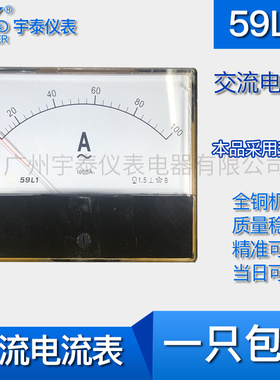 59L1交流电流表电压表10A 20A 50/5 100/5 150/5A 250V 300V 450V