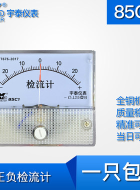 宇泰仪表正负检流计±20