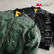 BAGGGGY大码 廓形短宽强光泽MA1飞行夹克外套棉服3M新雪丽棉棉夹克
