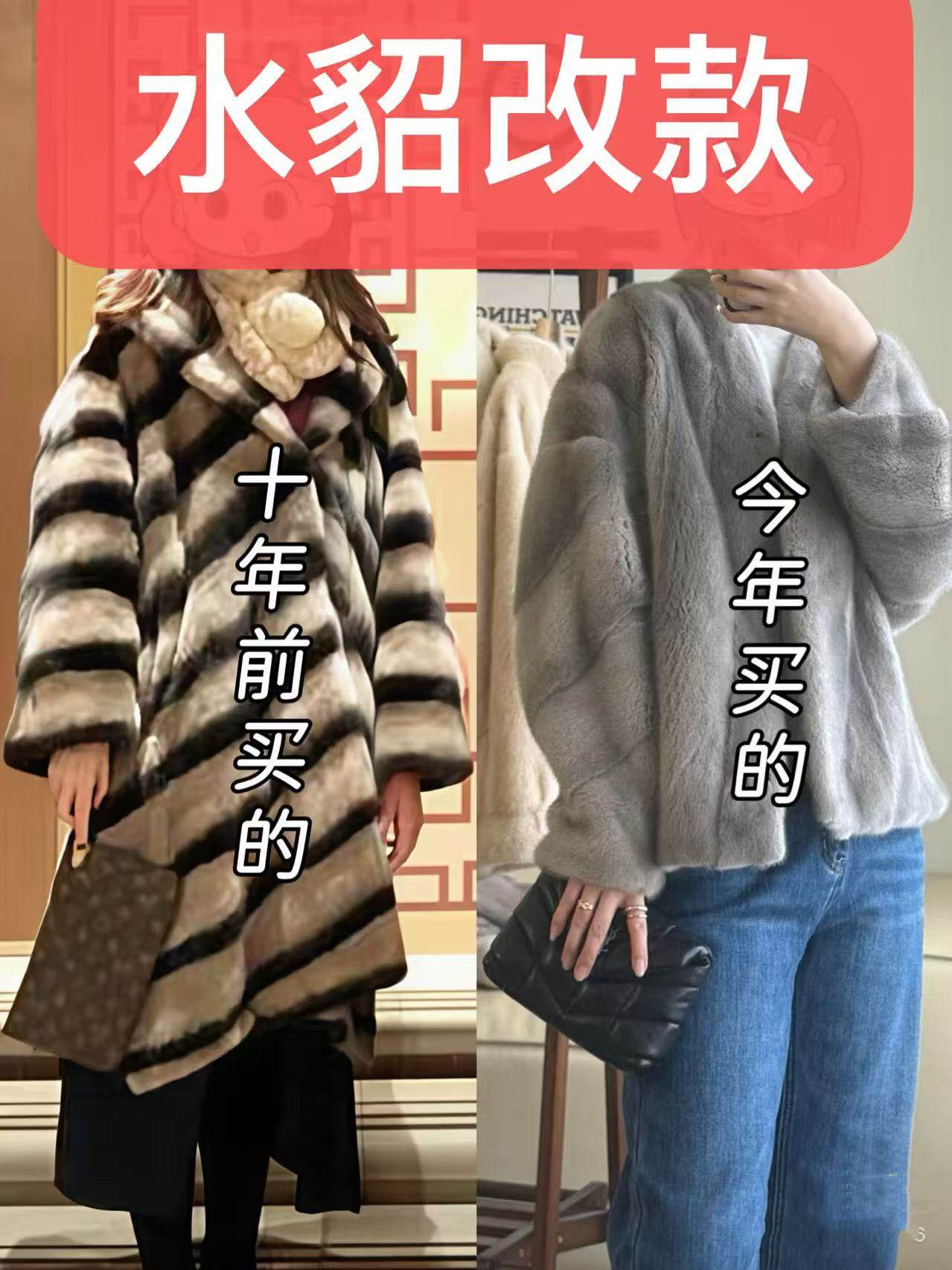 55WWYUMO水貂改款焕新清洗维修紫貂改款龙猫修色改款大厂精工手艺