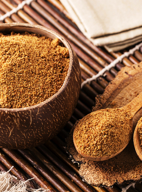 印尼本土椰子花糖kaboo椰子糖控糖冲饮烘焙椰糖粉Coconut  Sugar