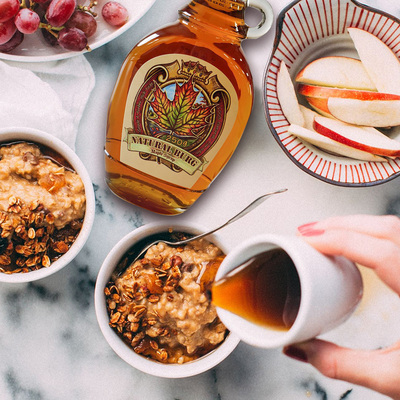 加拿大枫糖浆圣地博格枫树糖浆