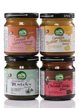 Nature‘s Charm纯素椰子巧克力酱无麸质Coconut Chocolate Sauce