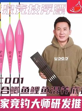 逸都紫泉纳米浮漂防爆顶竞技黑坑醒目硬尾行程轻口高灵敏度鱼漂