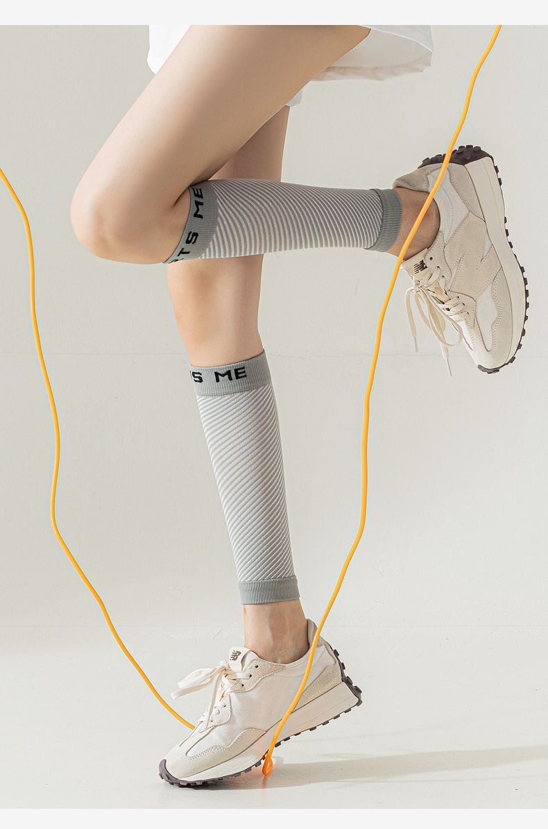 跳操瑜伽小腿袜套跑步压力袜套
