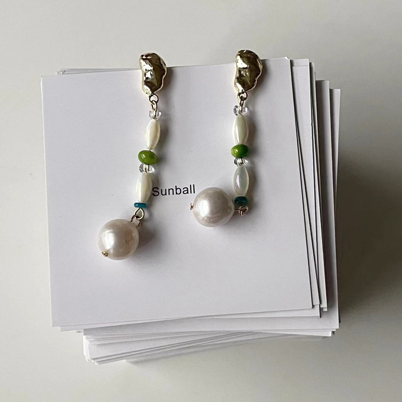 复古原创设计耳饰小众气质