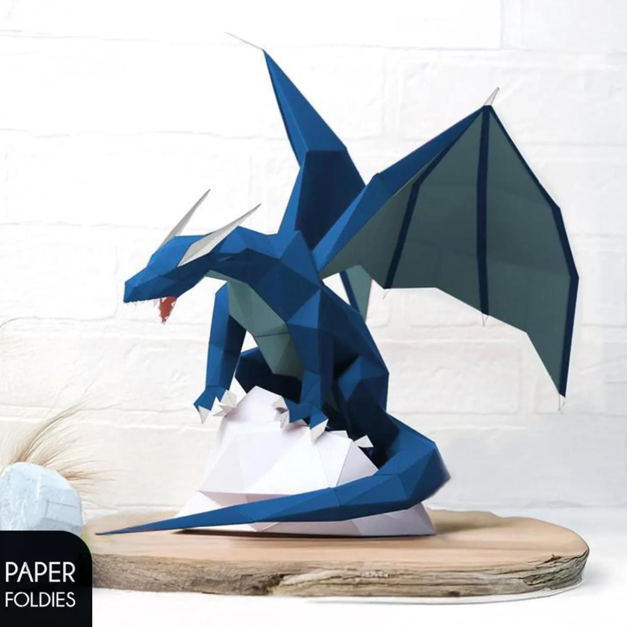 西方飞龙纸模型diy手工3d立体趣味拼装纸艺益智拼图