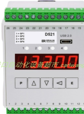 全新原厂BRAUN E1698.32测速模块D521.10m转速控制器A5S33-85792