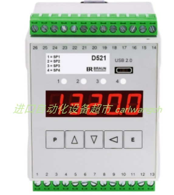 D521.02转速控制器BRAUN