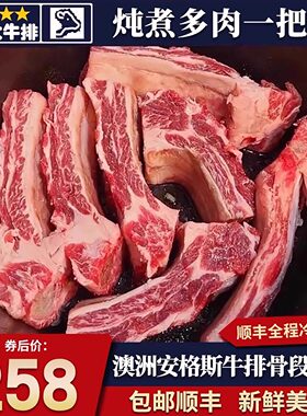 邮10斤澳洲m5和牛谷饲牛排骨段