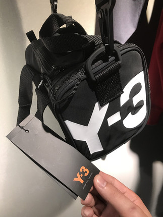 Y3暗黑相机包全新休闲时尚MINI包百搭款