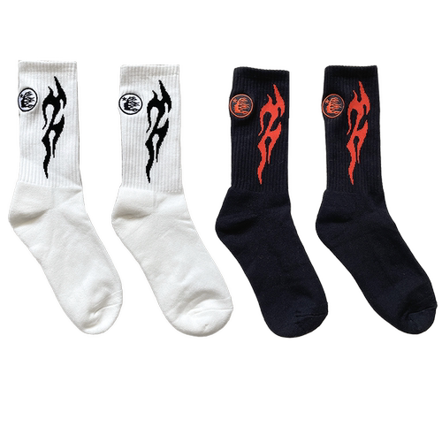 Hellstar Studios Classic Socks 休闲刺绣运动纯棉中筒袜