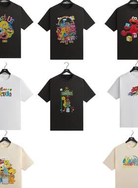 Kith 芝麻道系列SameSe Stree 可爱卡通印花T恤