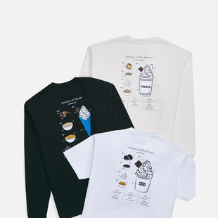 KITH Treats Anatomy 雪糕配料制作流程图印花纯棉T恤