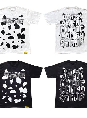 That's A Awful Lot Of Cough Syrup  趣味印花纯棉短袖T恤