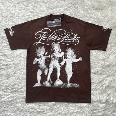 Hellstar Studios RECORDS  T Shirt  男女同款纯棉短袖T恤欧美潮