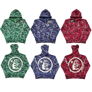 Hellstar Studios 迷彩印花休闲连帽卫衣