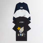 Tee 新款 气球牛奶雪糕甜点图案印花 Parade Vintage Kith Treats
