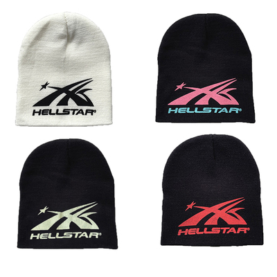 Hellstar Studios Sample Beanie Hat 针织休闲高街毛线冷帽子