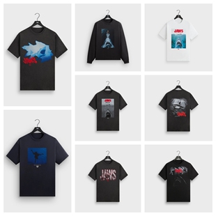 Kith Aurora JAWS Tee AI极光幻像大鲨鱼T恤