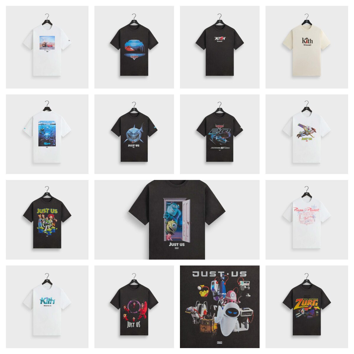 Kith 迪斯妮系列玩具鬥反城 Jackson Storm Finding Nemo Family
