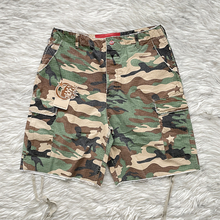 Hellstar Studios Capsule 11 Camo Cargo Shorts刺绣工装短裤