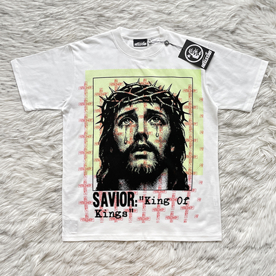 Hellstar Studios欧美风潮流人像印花短袖T恤