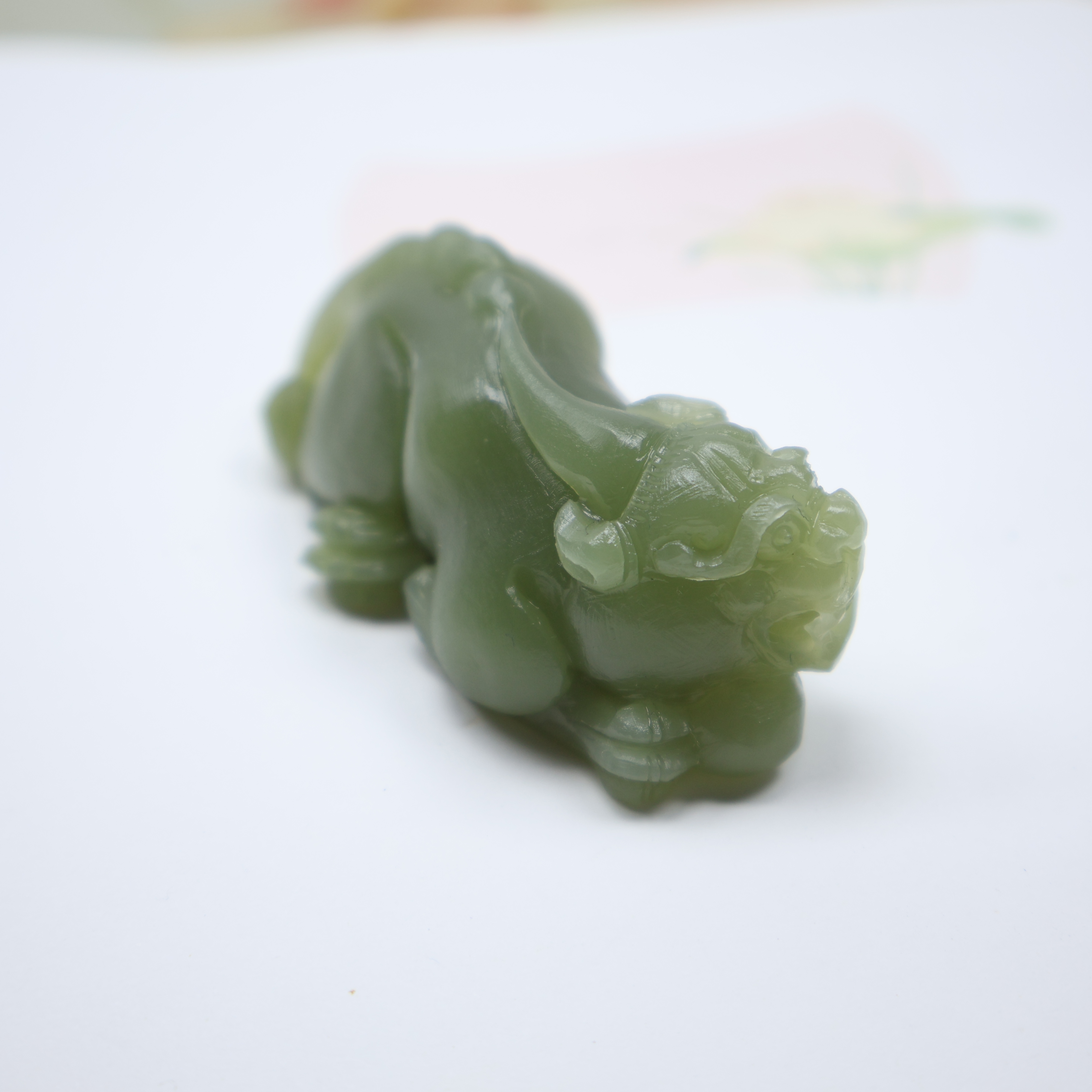 天然和田玉招财貔貅吊坠挂件手把件貔貅玉挂件支持复检包抛光