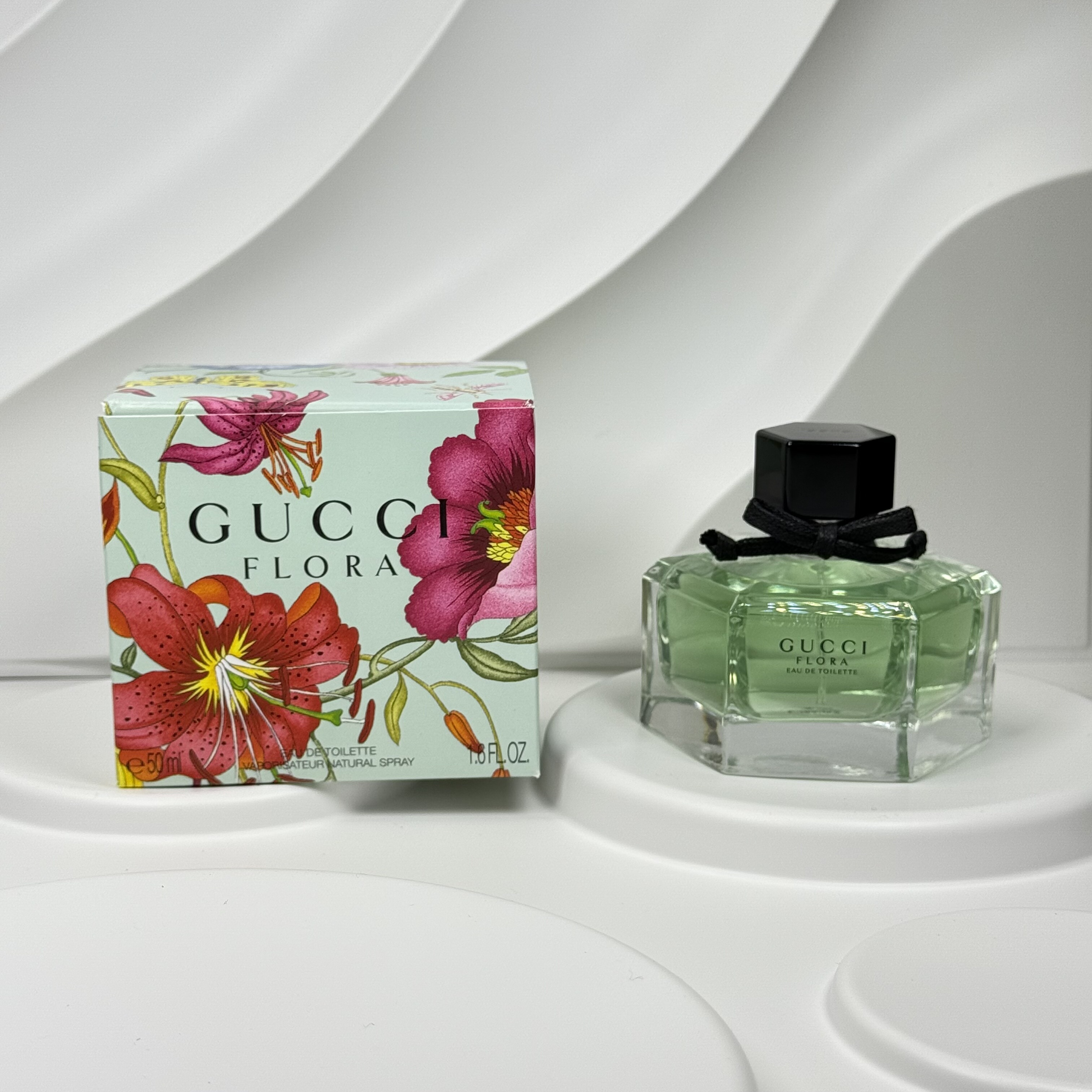 古奇花之舞淡香水绿色香水EDT 清新持久Flora