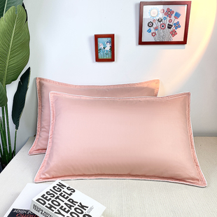 枕套纯棉加厚夹棉儿童枕头套3050学生40x60成人大号48 74定做定制