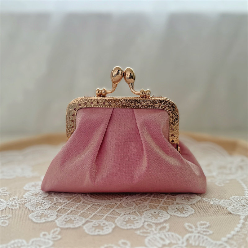 8.5cm捏褶饺子包硬币零钱包首饰手拿包口红包,箱包皮具/热销女包/男包,钱包,淘宝优惠券,粉丝福利购,淘宝优惠卷