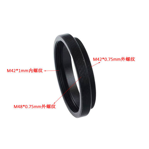 天文望远镜配件转接环M42 M48 M54 T2 SCT 1.25英寸0.965英寸
