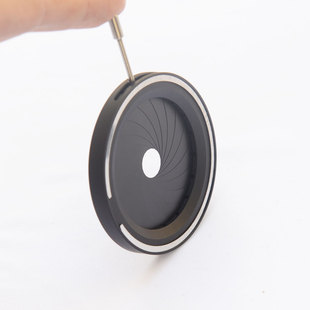 手动可调光阑调光器聚光器光斑调节器/机械光圈可调光圈金属通用