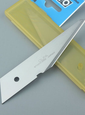 OLFA爱利华CKB-2刀片适用CK-2美工刀1.2接近单面开刃精磨非常锋利