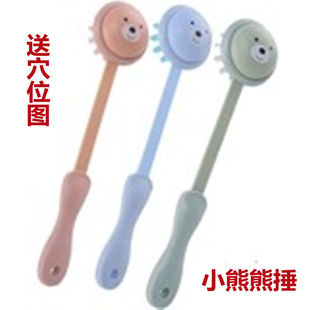按摩锤敲打棒家用经络拍打拍痧板卡通办公室拍砂掌痧捶背器全身