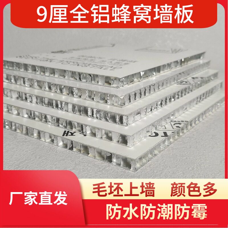 9厘全铝蜂窝墙板防撞击铝合金墙板客厅房间床头背景墙厂家直销