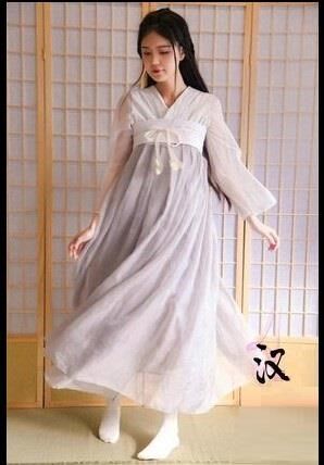 襦裙飘逸夏季超仙汉夏装古装女汉服超仙淡雅中学生仙女改良大童|ruв категории Женская одежда, костюм/национальная одежда/театр костюм, национальная одежда/этап погрузки - от Buy2taobao.com для оказания профессиональной услуги покупки агента Taobao